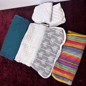 6 PCS Burp Clothe Set- Cooper Pearl / Pondering Pine / Cubs - AC043